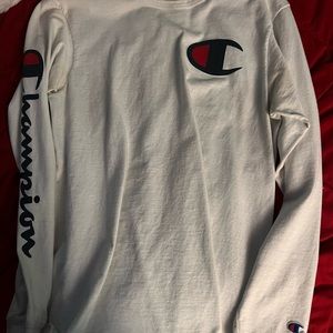off white champion t-shirt